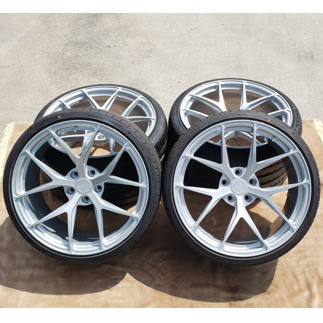 コルベット C7 ZR1 グランスポーツ タイヤ ホイール BCFORGED RZ21 285/25ZR20 325/25ZR21 5-120 10.5～12.5J オフセット+32～58 4本セット 未使用