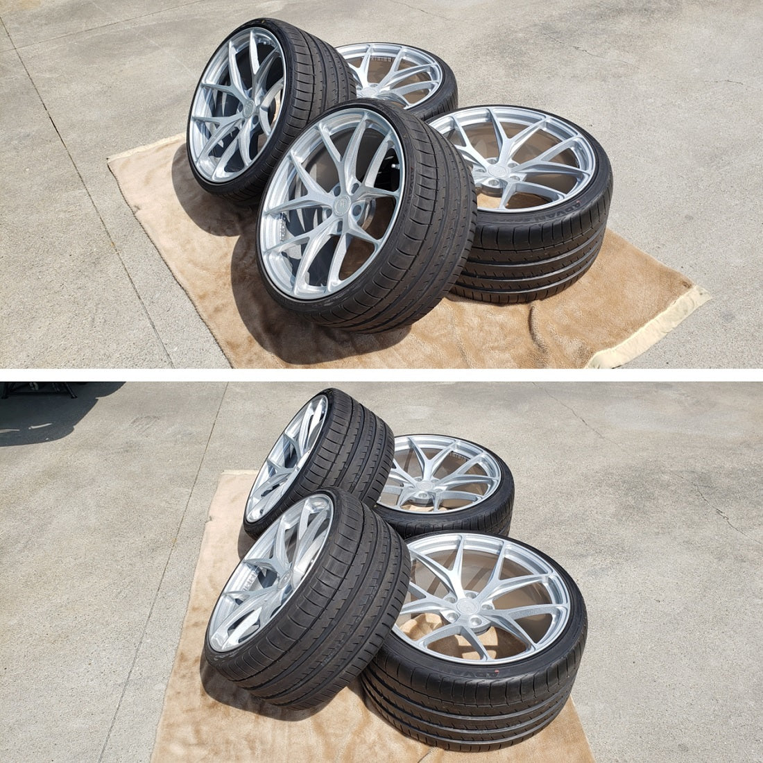 コルベット C7 ZR1 グランスポーツ タイヤ ホイール BCFORGED RZ21 285/25ZR20 325/25ZR21 5-120 10.5～12.5J オフセット+32～58 4本セット 未使用