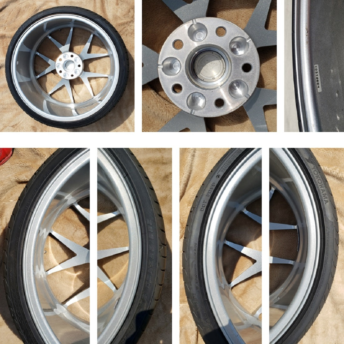 コルベット C7 ZR1 グランスポーツ タイヤ ホイール BCFORGED RZ21 285/25ZR20 325/25ZR21 5-120 10.5～12.5J オフセット+32～58 4本セット 未使用