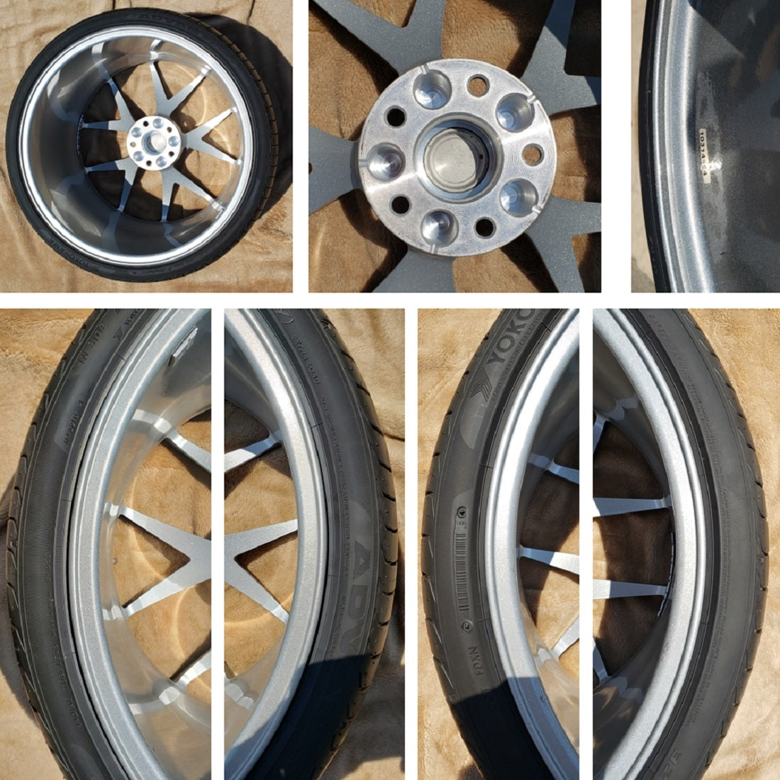 コルベット C7 ZR1 グランスポーツ タイヤ ホイール BCFORGED RZ21 285/25ZR20 325/25ZR21 5-120 10.5～12.5J オフセット+32～58 4本セット 未使用