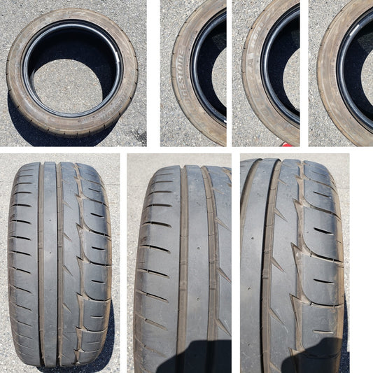 BRIDGESTONE ブリジストン POTENZA RE-11A 195/50R15 2本セット 中古